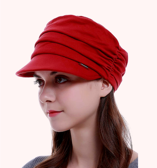 HatsCity Fashion Hat Cap with Brim Visor for Woman Ladies